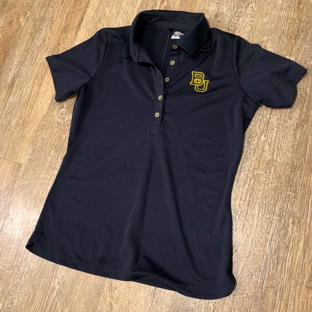 Nike Dri-Fit Baylor Golf Short Sleeve Shirt